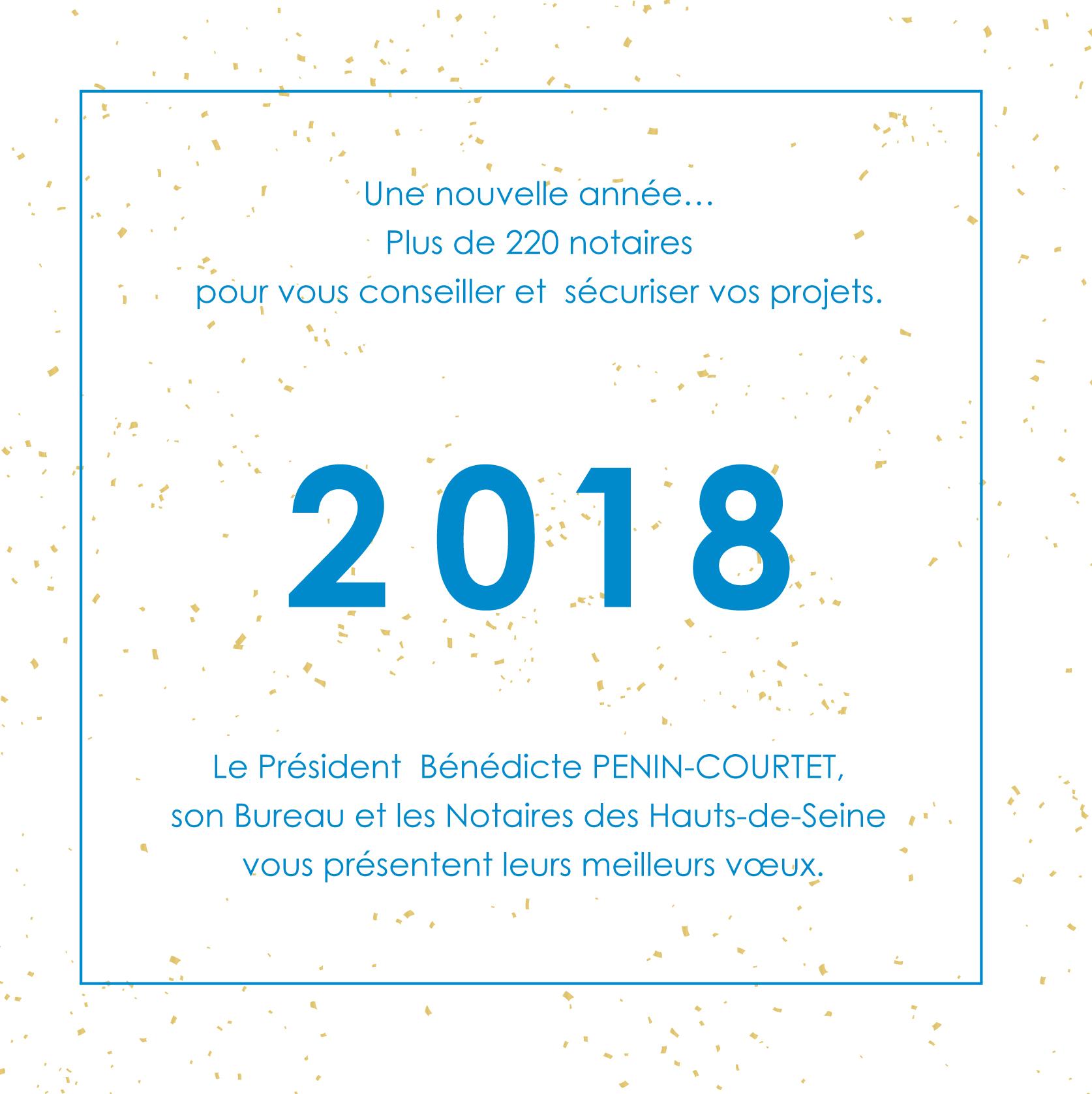 Meilleurs Voeux 2018 Chambre Des Hauts De Seine