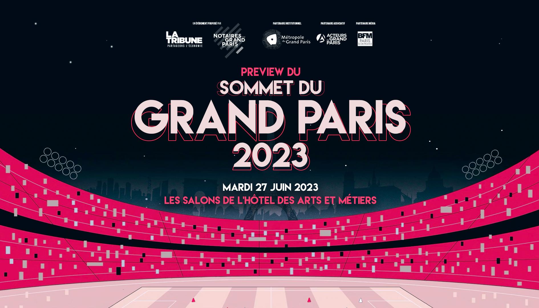 Lancement du Sommet du Grand Paris 2023
