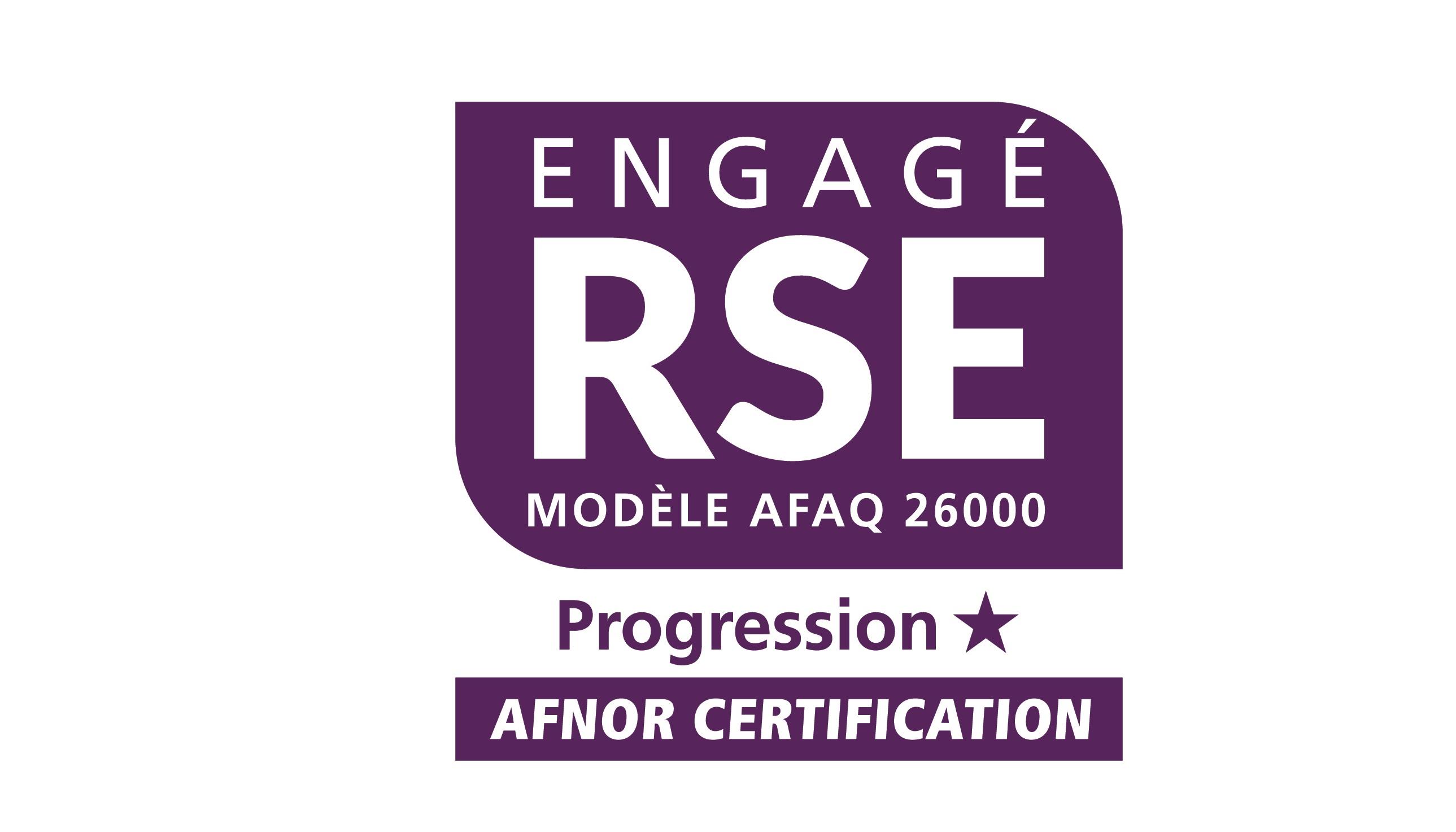 Label Engagé RSE Progression juin 2023 - juin 2026