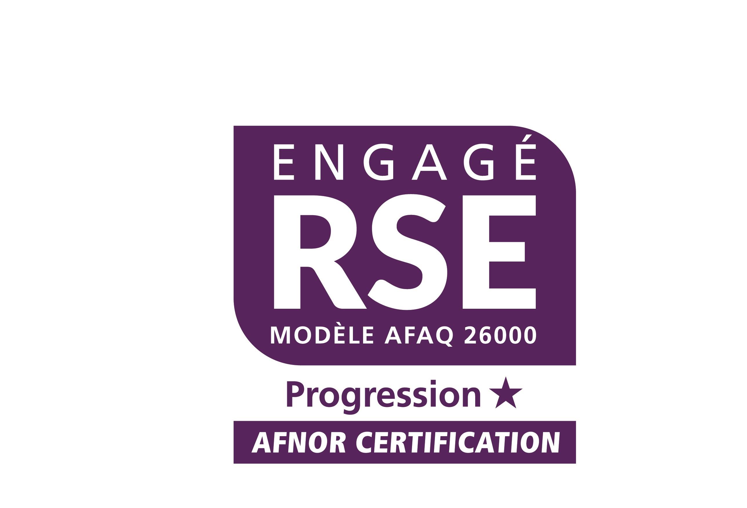 Label Engagé RSE Progression juin 2023 - juin 2026